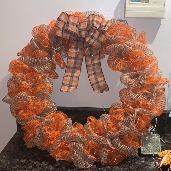 Fall/Halloween Wreath decor - Picture 2 of 3